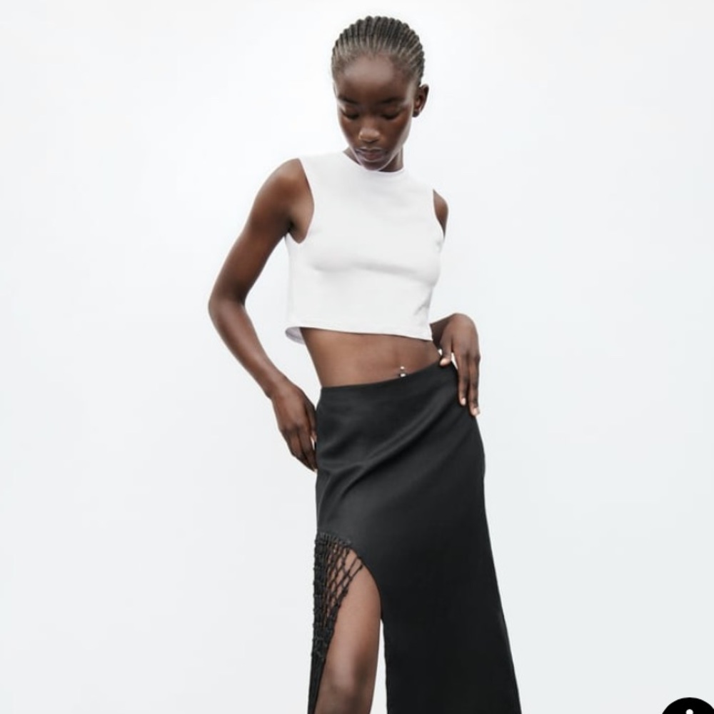 Zara cropped tank